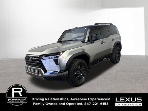 Atomic Silver/Black Roof 2025 Lexus GX 550 Overtrail+