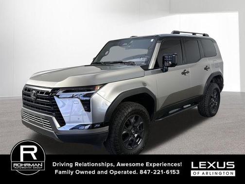 Atomic Silver/Black Roof 2025 Lexus GX 550 Overtrail+
