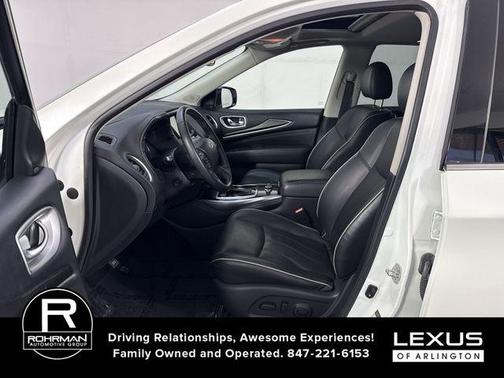 Majestic White 2019 INFINITI QX60 Luxe