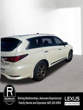 Majestic White 2019 INFINITI QX60 Luxe