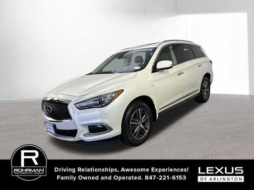 Majestic White 2019 INFINITI QX60 Luxe