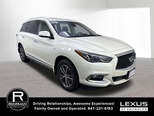 Majestic White 2019 INFINITI QX60 Luxe