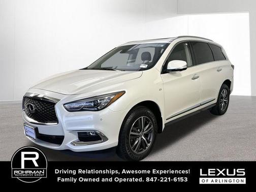 Majestic White 2019 INFINITI QX60 Luxe