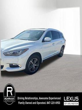 Majestic White 2019 INFINITI QX60 Luxe