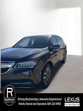Graphite Luster Metallic 2016 Acura MDX 3.5L