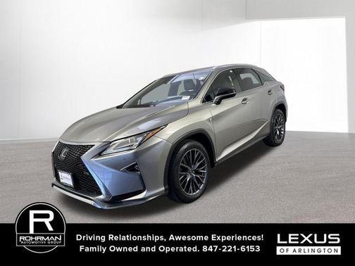 Atomic Silver 2017 Lexus RX 350 F Sport