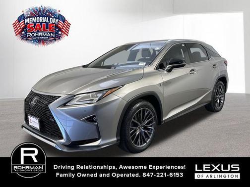 Atomic Silver 2017 Lexus RX 350 F Sport