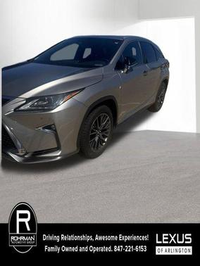 Atomic Silver 2017 Lexus RX 350 F Sport