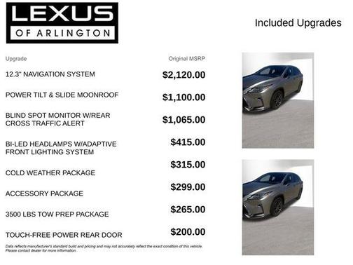 Atomic Silver 2017 Lexus RX 350 F Sport