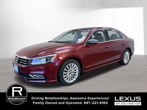 Fortana Red 2017 Volkswagen Passat 1.8T SE