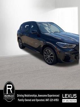 Carbon Black Metallic 2021 BMW X5 M50i