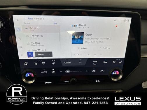 Ultra White 2026 Lexus RX 350 F SPORT Handling