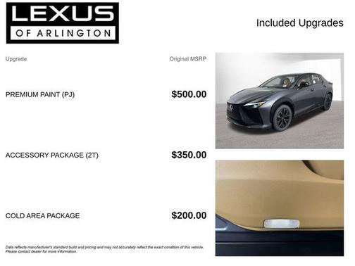 Cloudburst Gray 2026 Lexus RZ 350e RZ 350e