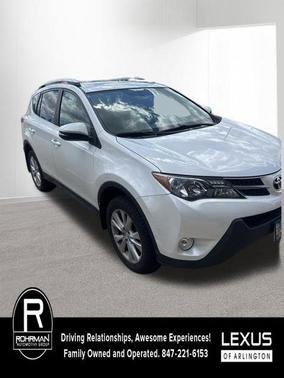 Blizzard Pearl 2013 Toyota RAV4 Limited