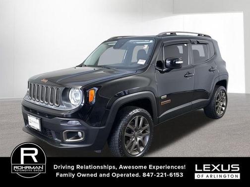 Black 2016 Jeep Renegade Latitude
