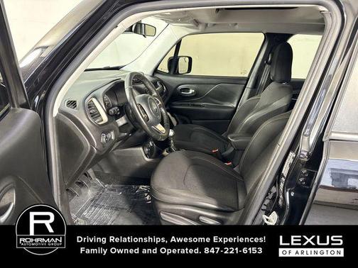 Black 2016 Jeep Renegade Latitude