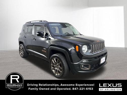 Black 2016 Jeep Renegade Latitude