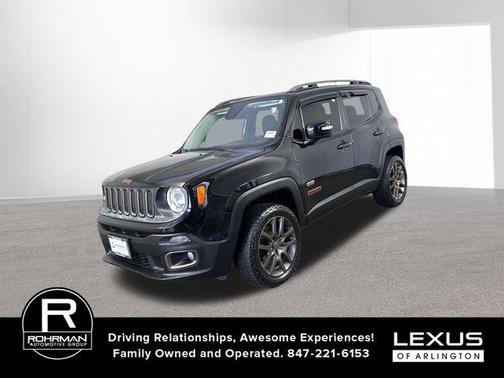 Black 2016 Jeep Renegade Latitude