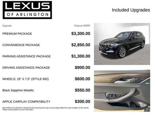 2018 BMW X3 xDrive30i