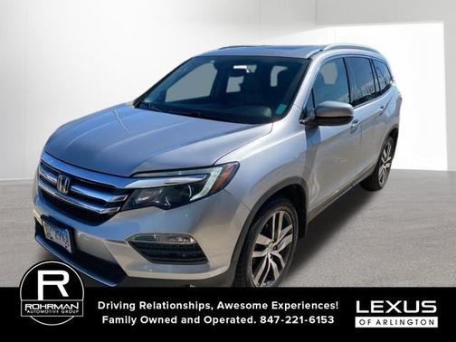 Lunar Silver Metallic 2016 Honda Pilot Touring