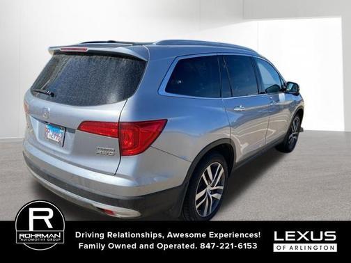 Lunar Silver Metallic 2016 Honda Pilot Touring