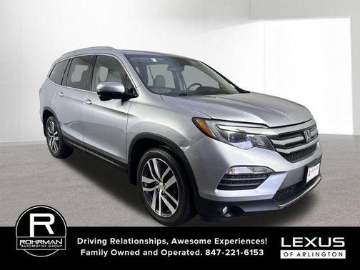 Lunar Silver Metallic 2016 Honda Pilot Touring