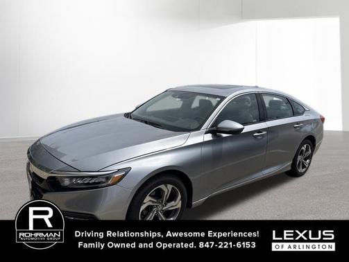 Lunar Silver Metallic 2020 Honda Accord EX-L 1.5T
