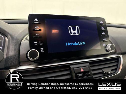 Lunar Silver Metallic 2020 Honda Accord EX-L 1.5T