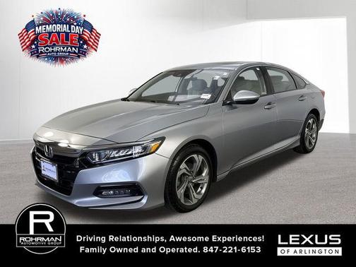 Lunar Silver Metallic 2020 Honda Accord EX-L 1.5T