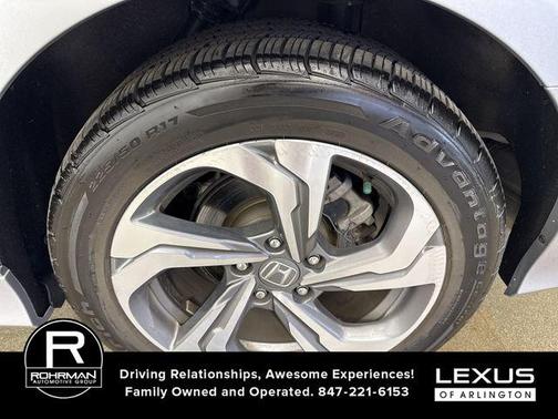 Lunar Silver Metallic 2020 Honda Accord EX-L 1.5T