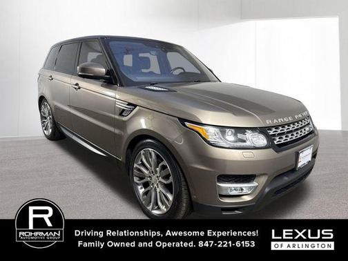 Gray 2017 Land Rover Range Rover Sport 3.0L Supercharged HSE