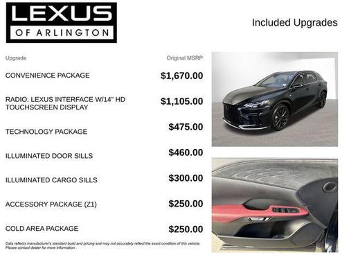 2024 Lexus RX 350 F SPORT Handling