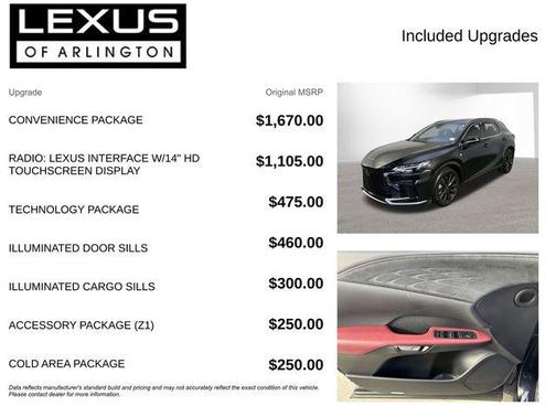 2024 Lexus RX 350 F SPORT Handling
