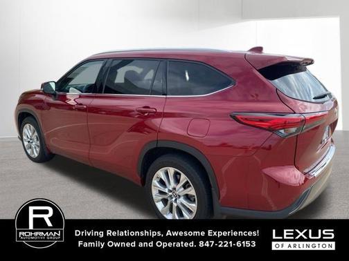 Ruby Flare Pearl 2021 Toyota Highlander Limited