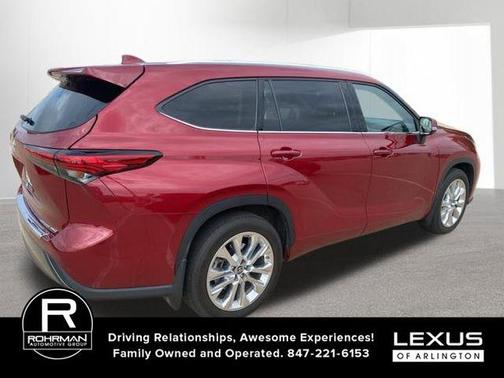 Ruby Flare Pearl 2021 Toyota Highlander Limited