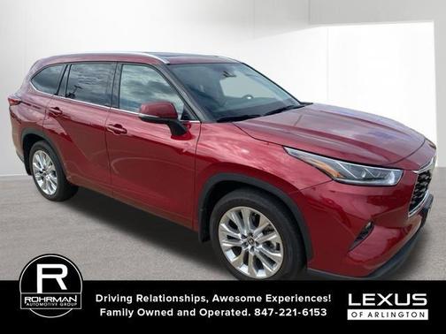 Ruby Flare Pearl 2021 Toyota Highlander Limited