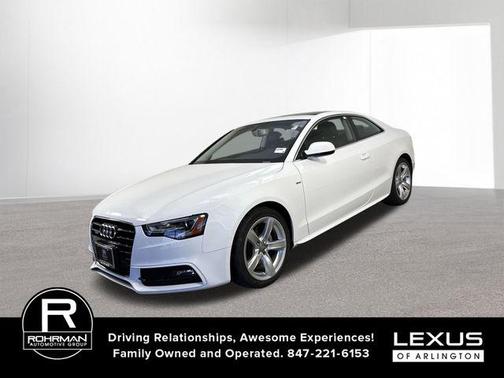 Ibis White 2015 Audi A5 2.0T Premium Plus