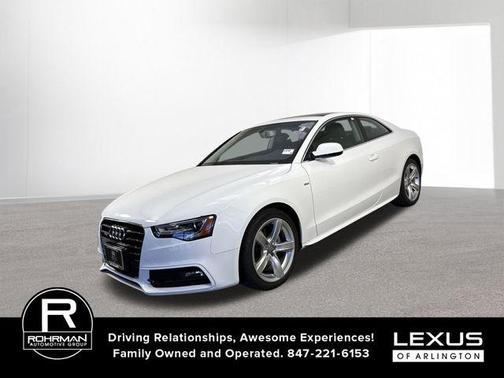 Ibis White 2015 Audi A5 2.0T Premium Plus