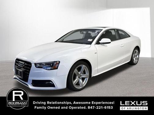 Ibis White 2015 Audi A5 2.0T Premium Plus
