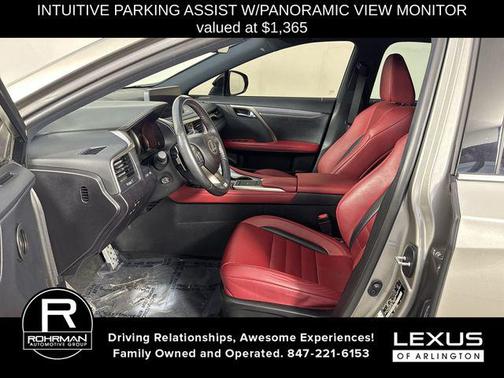 2022 Lexus RX 350 F SPORT Handling
