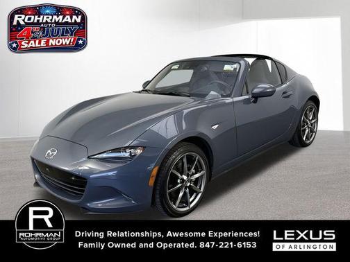 Polymetal Gray 2021 Mazda MX-5 Miata RF Grand Touring