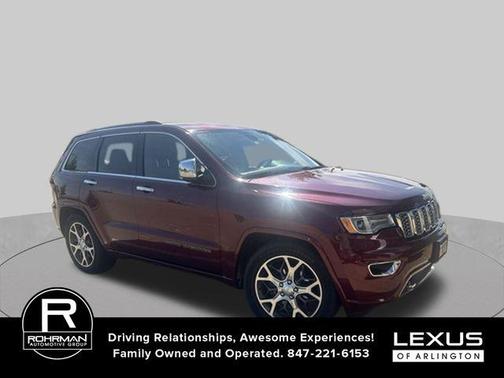 Velvet Red Pearlcoat 2019 Jeep Grand Cherokee Overland