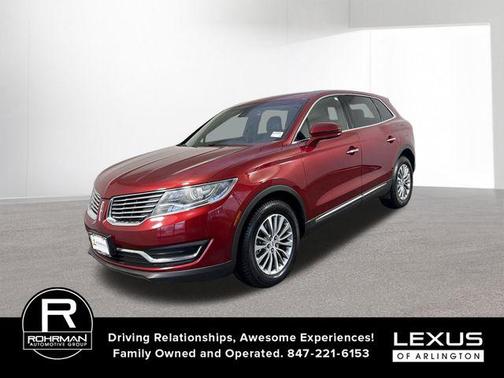 RUBY RED METALLIC TINTED CC 2017 Lincoln MKX Select