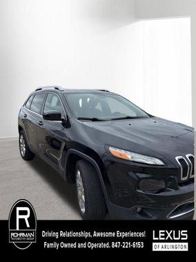 Brilliant Black Crystal Pearlcoat 2015 Jeep Cherokee Limited