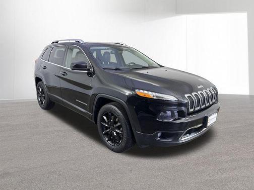 Brilliant Black Crystal Pearlcoat 2015 Jeep Cherokee Limited