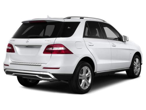 Polar White 2015 Mercedes-Benz M-Class 4MATIC