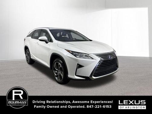 Eminent White Pearl 2018 Lexus RX 450h Base