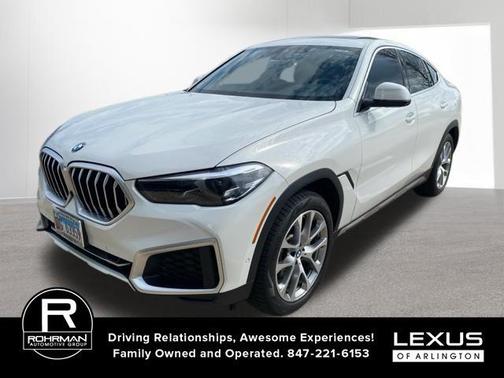Alpine White 2022 BMW X6 xDrive40i