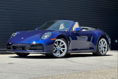 Gentian Blue Metallic 2025 Porsche 911 Carrera