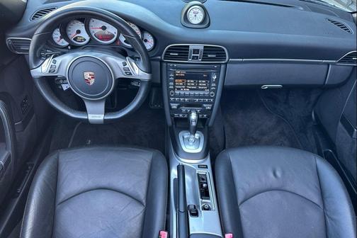 Arctic Silver Metallic 2009 Porsche 911 911 Carrera Cabriolet